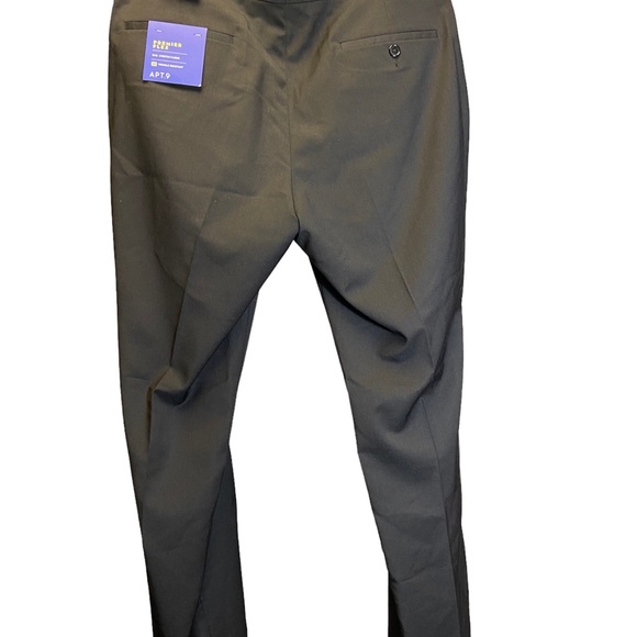 Apt 9 Slim Fit Stripe Premier Flex Dress Pants - Picture 4 of 6